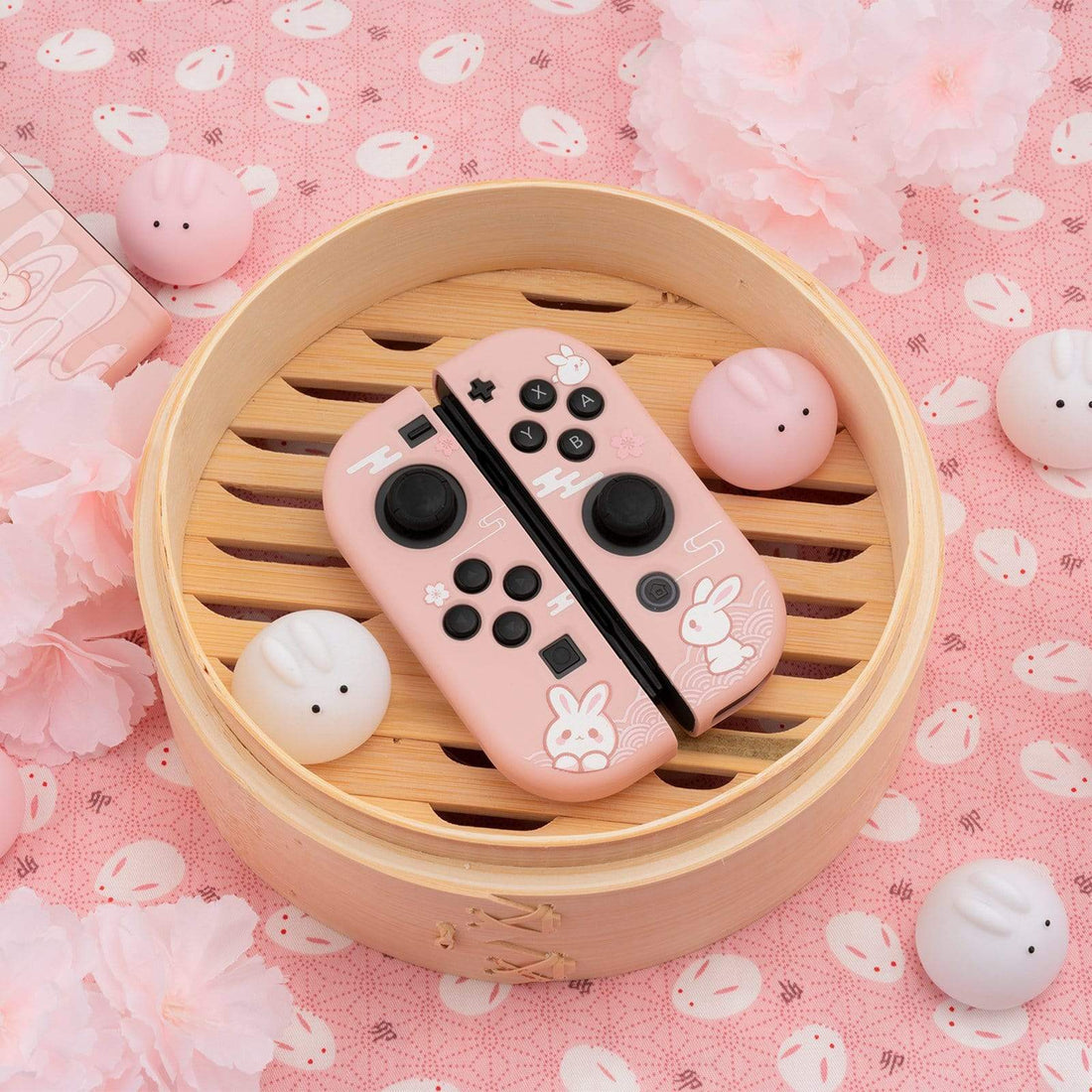 Nentendo Rabbit Nintendo Switch 2 Steamed Bun Rabbit Protective Case – Appaz
