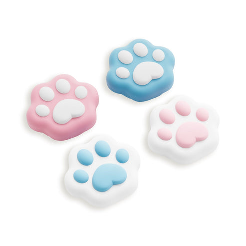 Cat Paws in Blue and Pink - 4 pack thumb grips for Xbox controllers