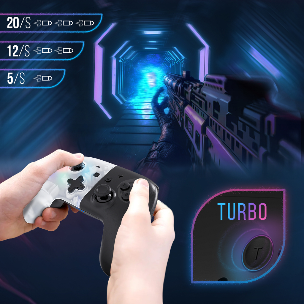 Oniverse NSW2 Onipad Bluetooh Controller - White Star