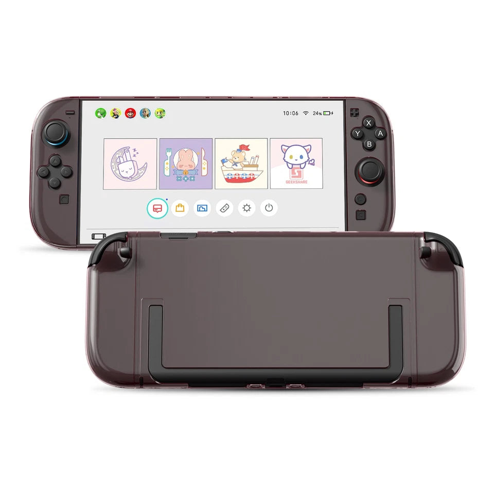 Nintendo Switch 2 Protective Cover | Crystal Pink
