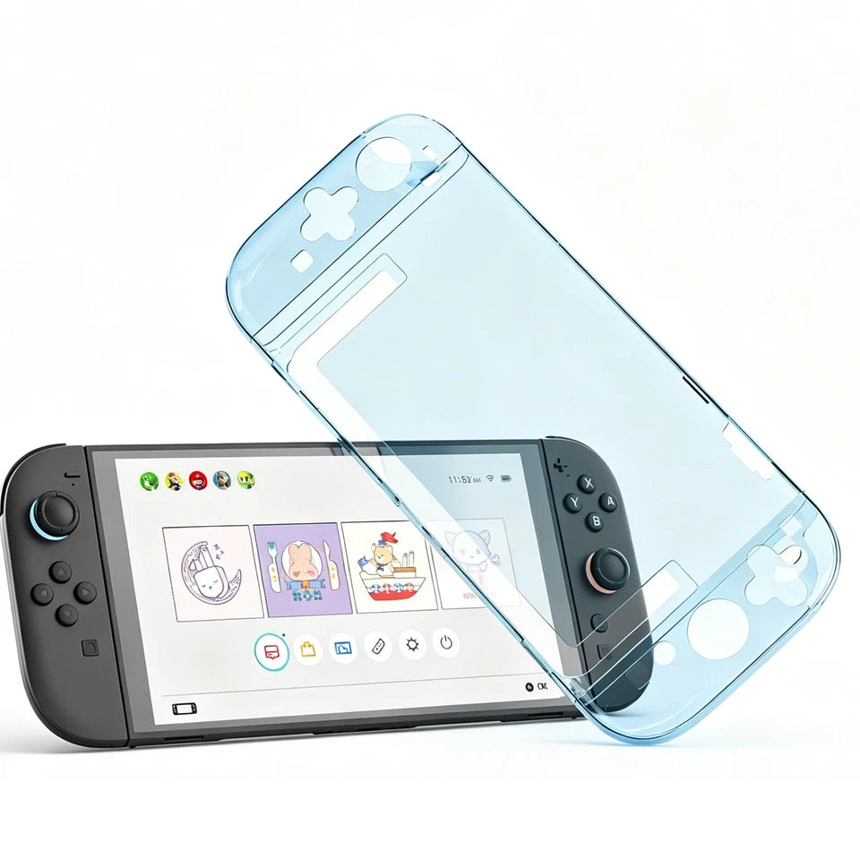 Nintendo Switch 2 Protective Cover | Crystal Blue