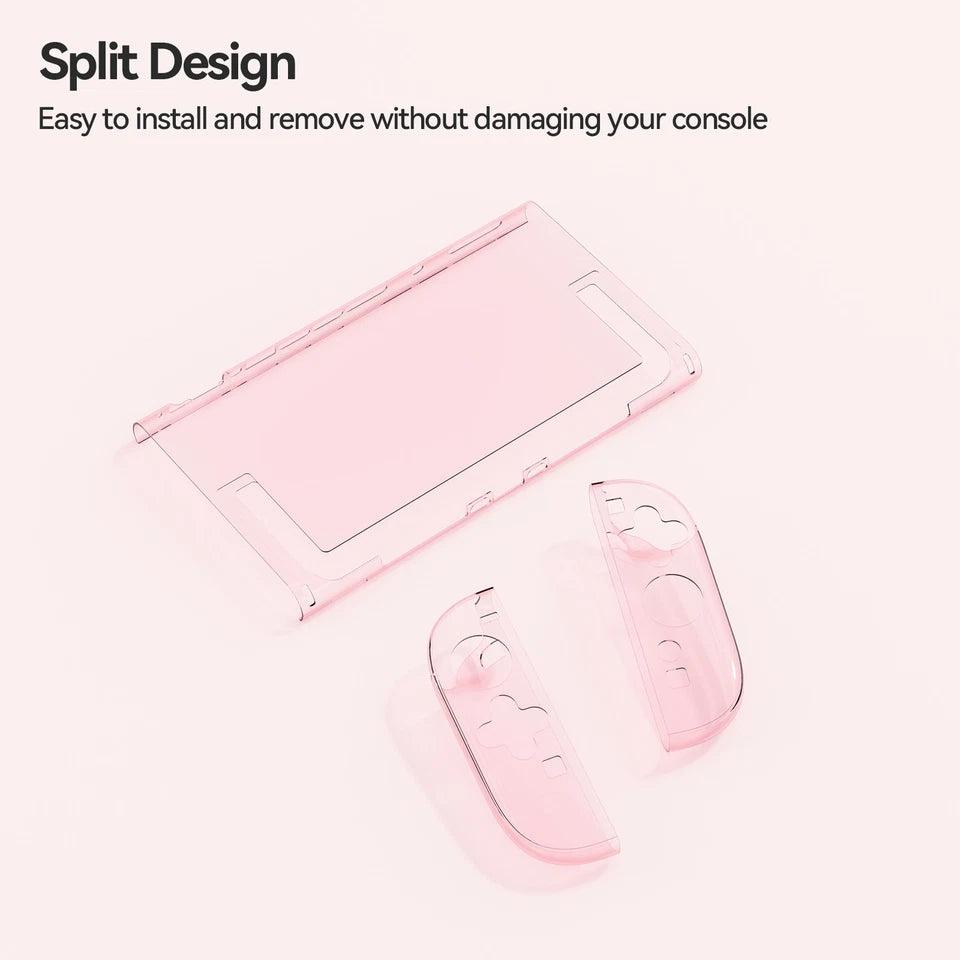 Nintendo Switch 2 Protective Cover | Crystal Pink