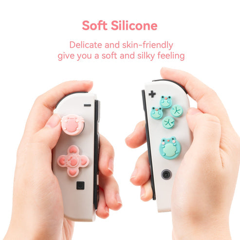 Frog and Axolotl - Thumb Grips for Nintendo Switch 2