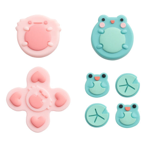 Frø og axolotl - Thumb Grips til Nintendo Switch 2