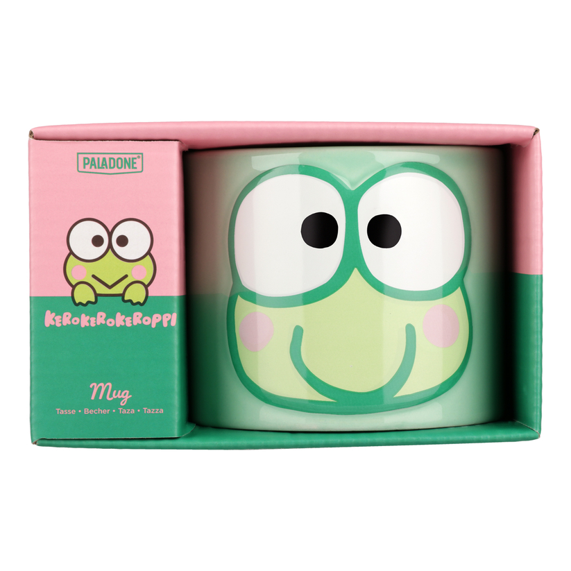 Keroppi Krus med Præget Design – 400 ml