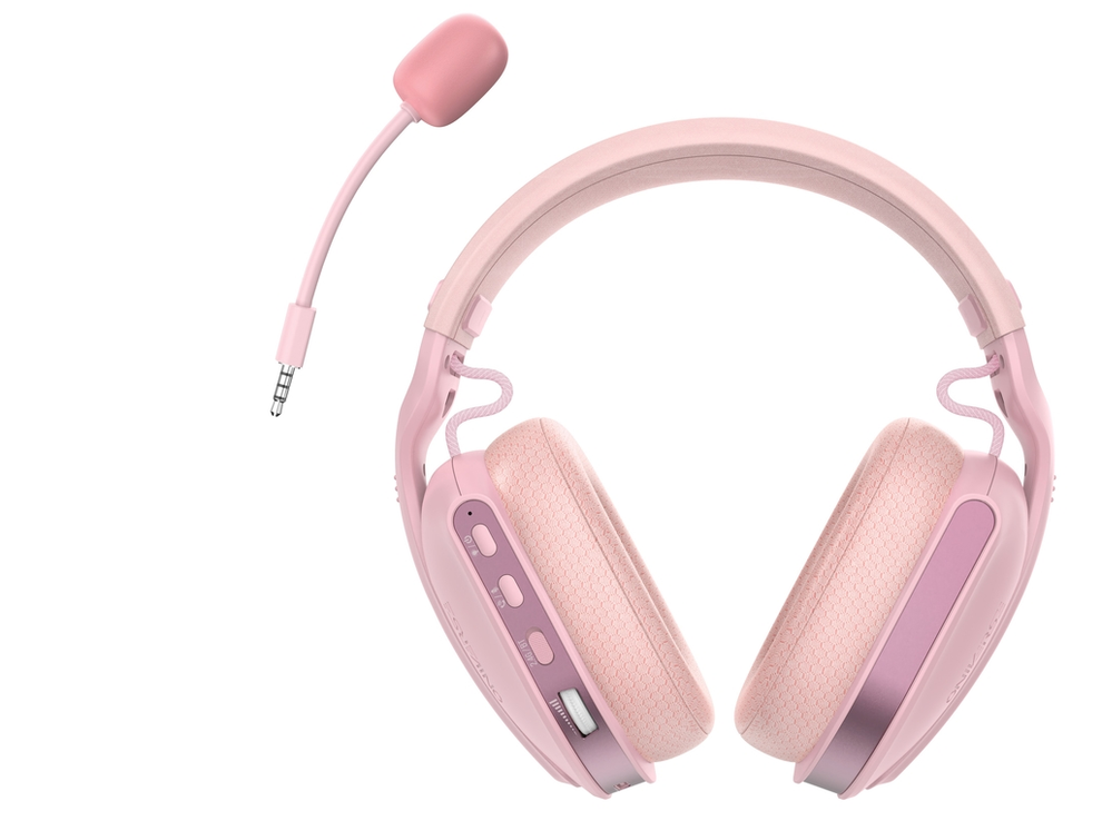 ONIVERSE Polaris Wireless Gaming Headset – Aurora Pink