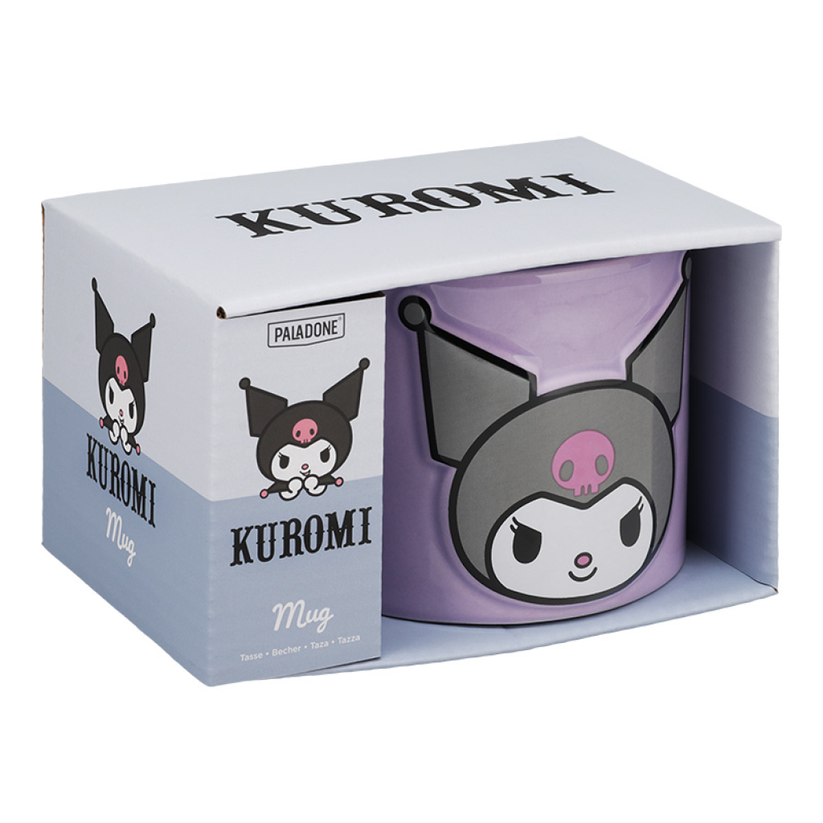 Kuromi Krus med Præget Design – 400 ml