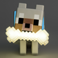 Minecraft Wolf Glowbuddies Light