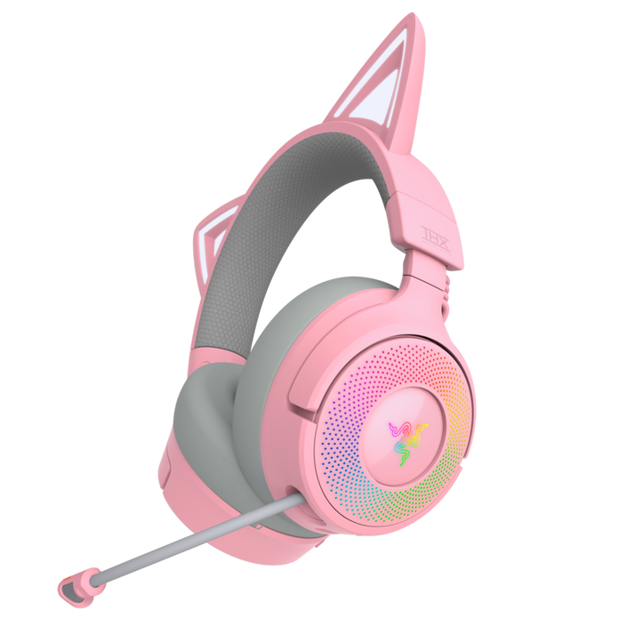 Razer Kraken V3 Pro - Quartz Pink | Trådløst gaming headset