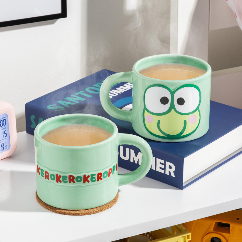 Keroppi Krus med Præget Design – 400 ml