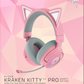 Razer Kraken V3 Pro - Quartz Pink | Trådløst gaming headset