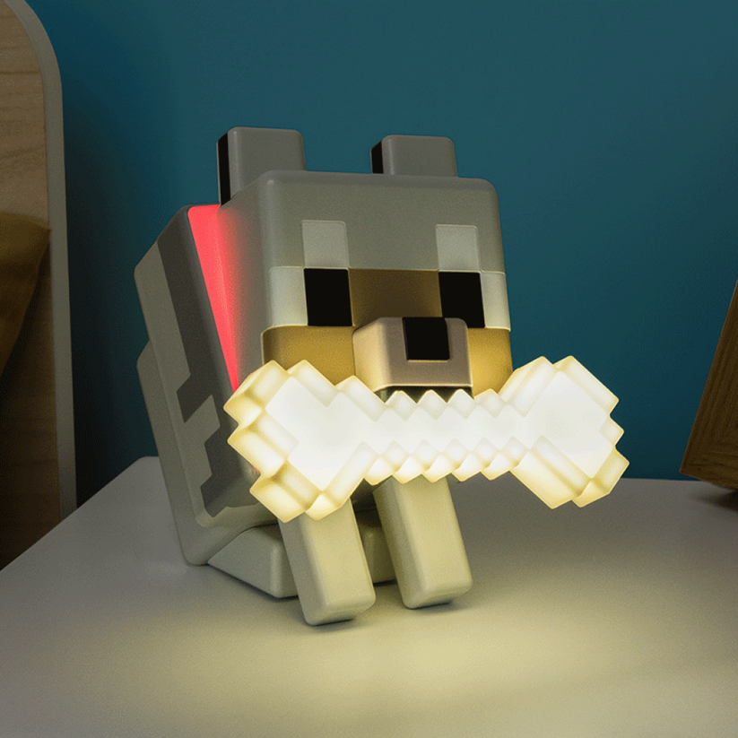 Minecraft Wolf Glowbuddies Light