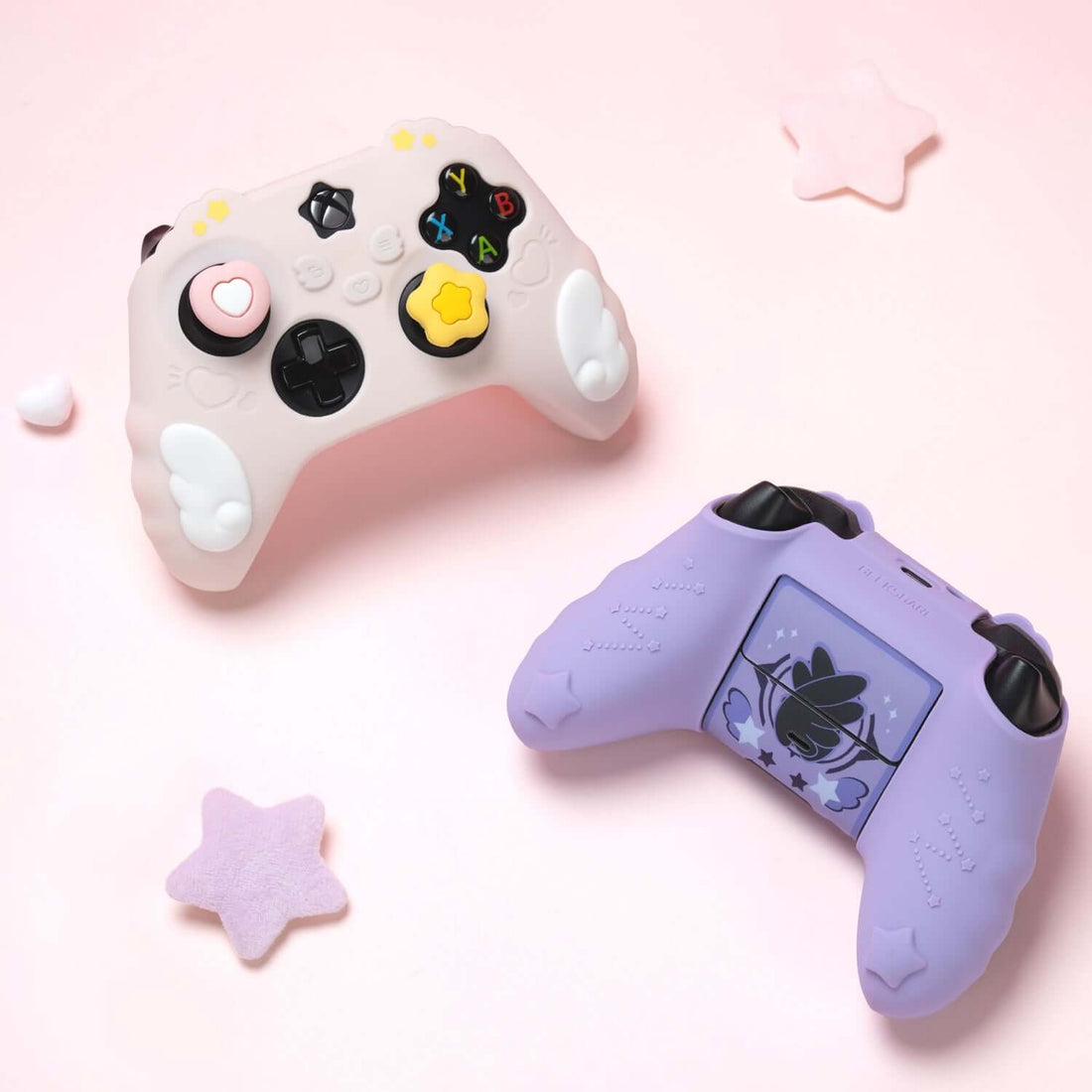 Xbox Series X|S-controller Star Wings Lilla Silikone Skin