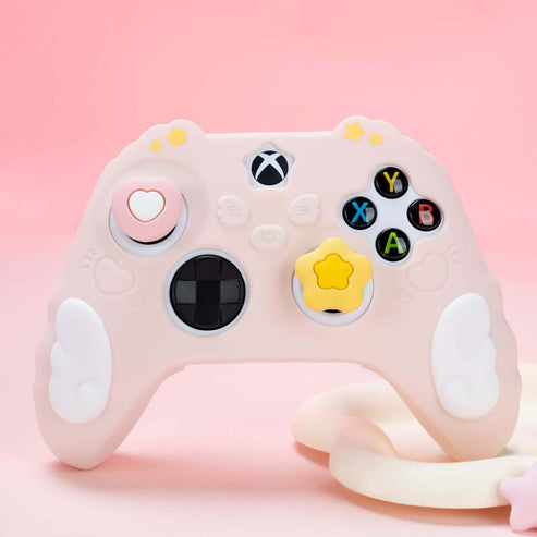 Xbox Series X|S-controller Star Wings Lyserødt Silikone Skin