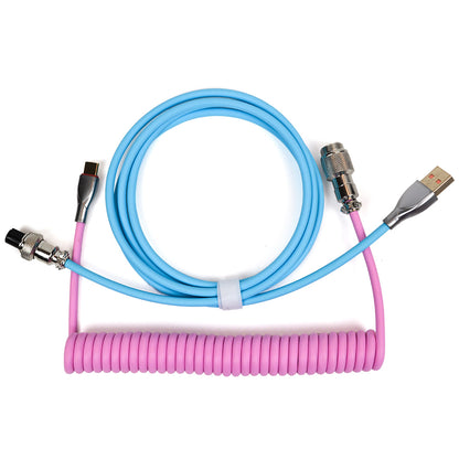 Coiled Aviator Cable USB-C