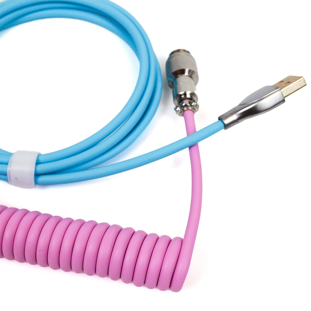 Coiled Aviator Cable USB-C