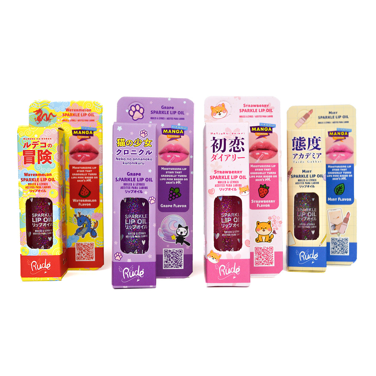Manga Sparkle Lip Oil - pH Matching